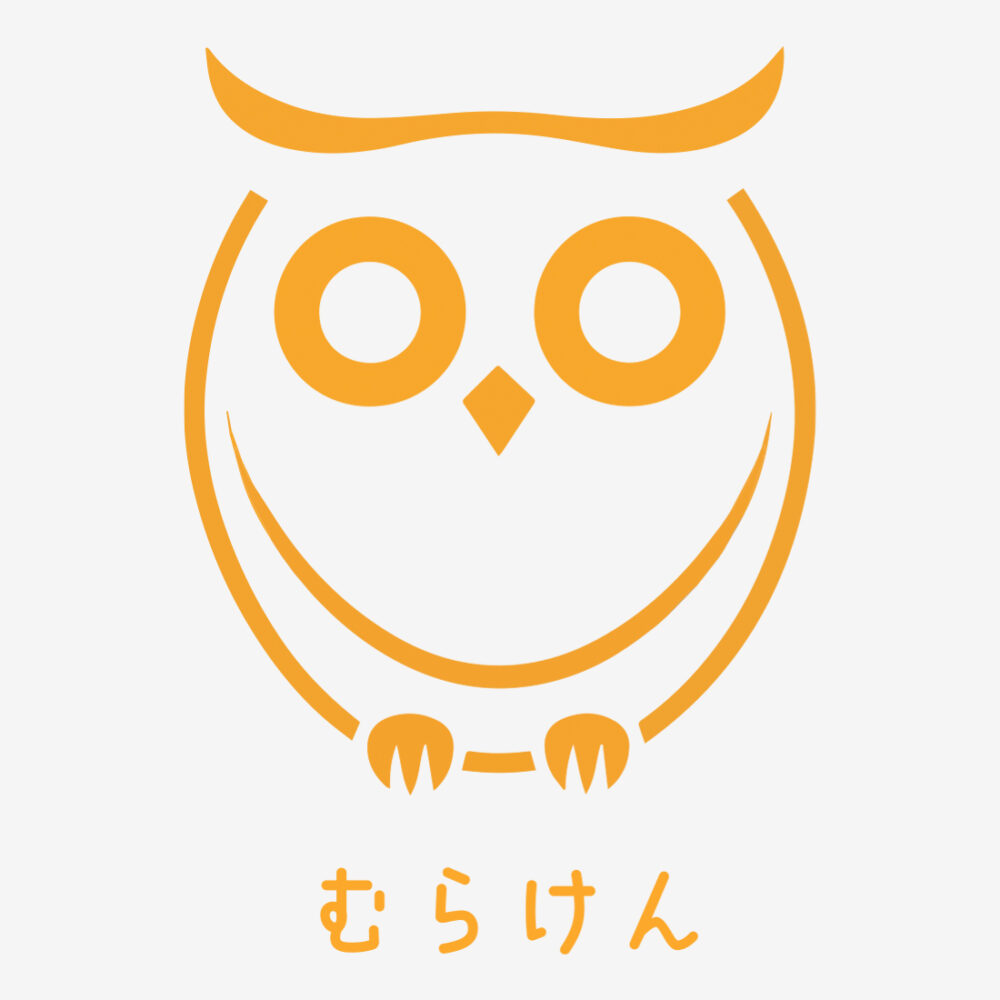 高級感のあるフクロウのロゴ制作