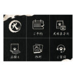 犬専門写真館のLINEリッチメニュー